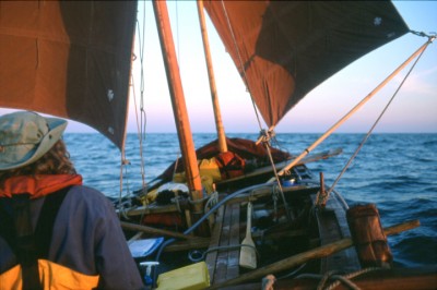 Madadh MacLaine sailing medieval Curragh